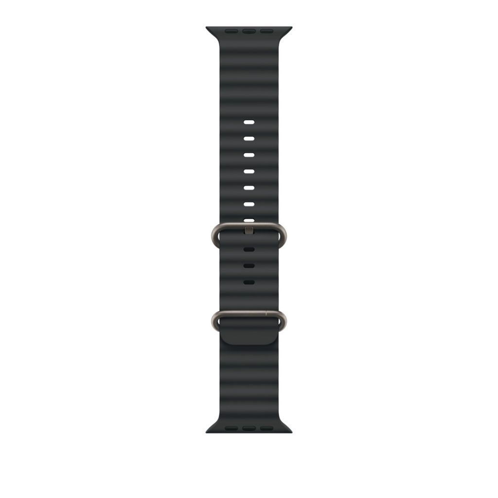 Black Ocean Band - Natural Titanium Finish