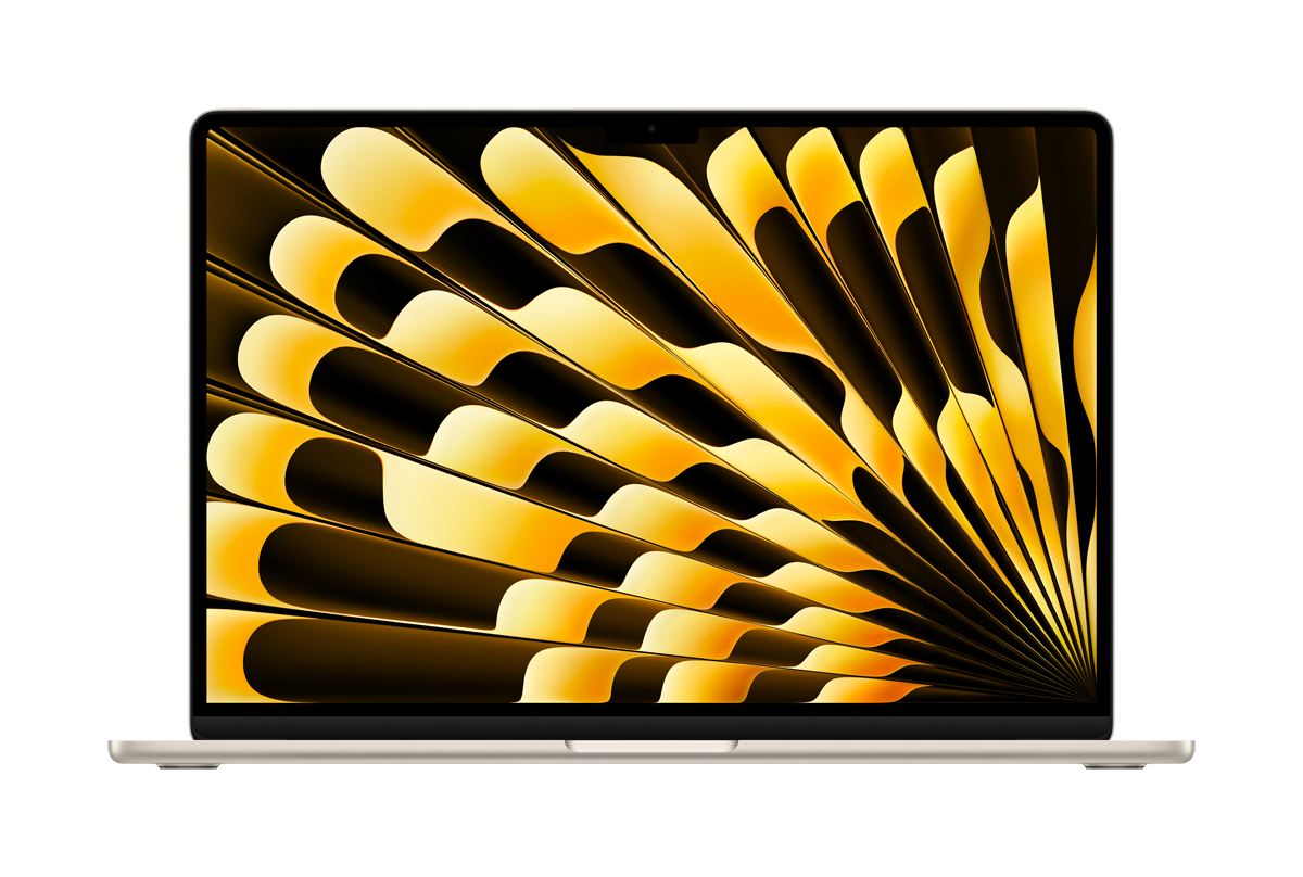 MacBook Air 15-in M4 Chip (Color: Starlight)