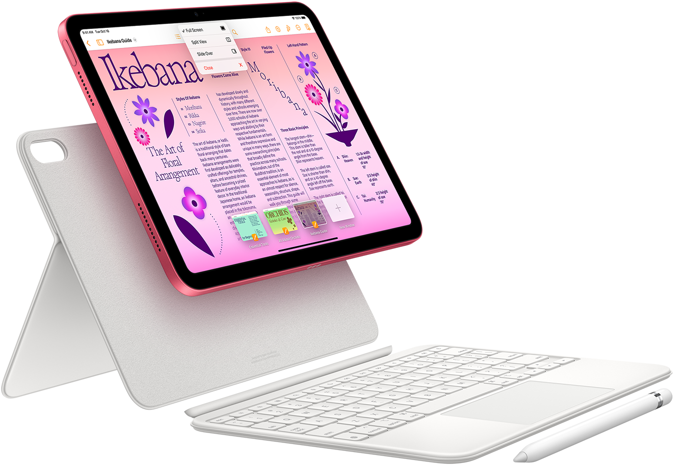 Παρουσίαση του iPad, του Magic Keyboard Folio και του Apple Pencil.