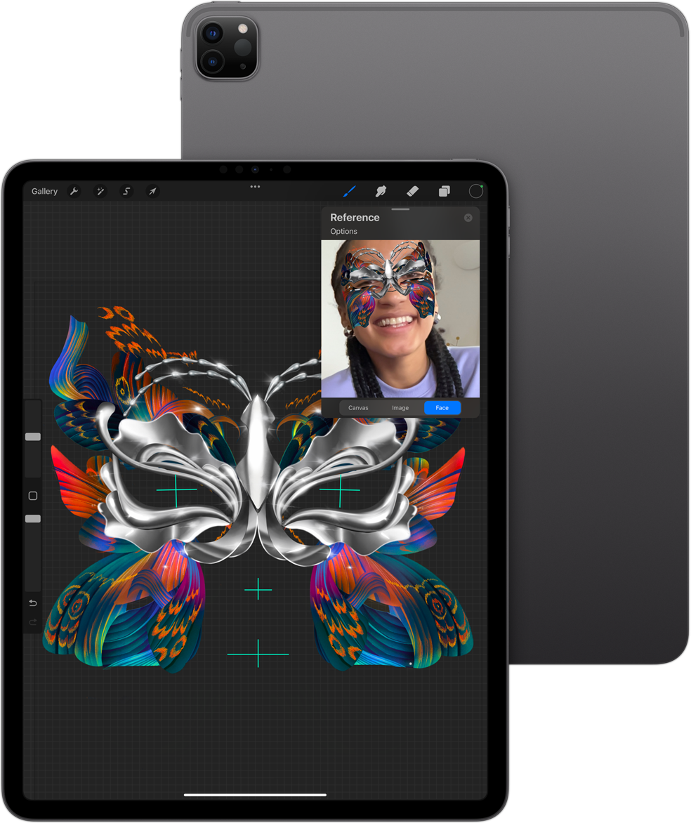 Procreate στο iPad Pro.