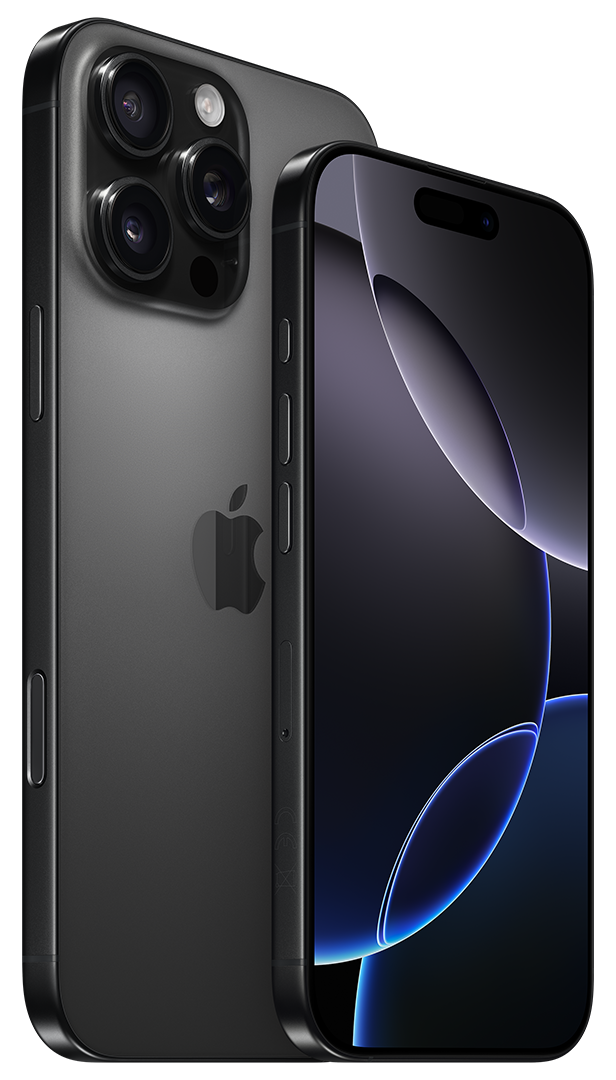 iPhone 16 Pro Max & iPhone 16 Pro (Color: Black Titanium)