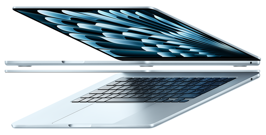 MacBook Air 15-in M4 Chip (Color: Sky Blue)